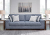 Sofá 3 cuerpos Nuvella denim lavable