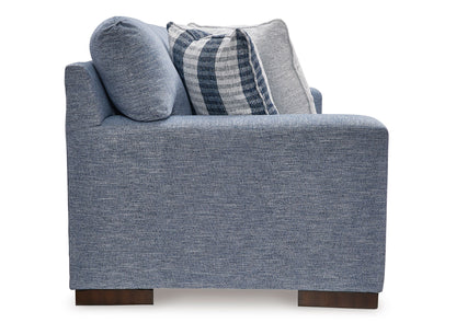 Sofá 3 cuerpos Nuvella denim lavable