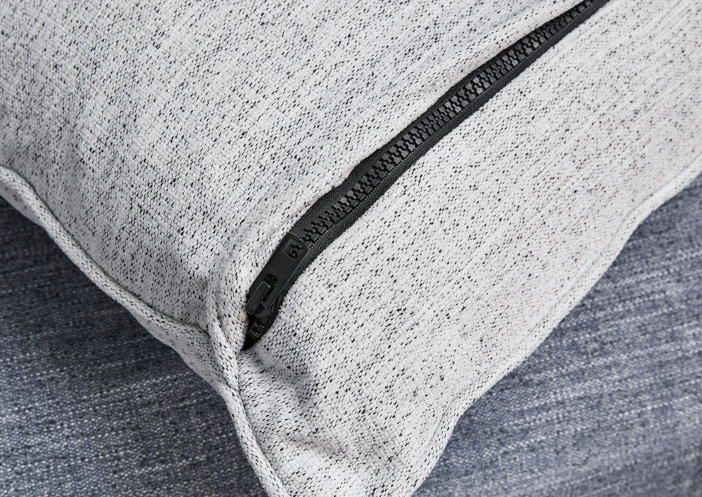 Sofá 3 cuerpos Nuvella denim lavable