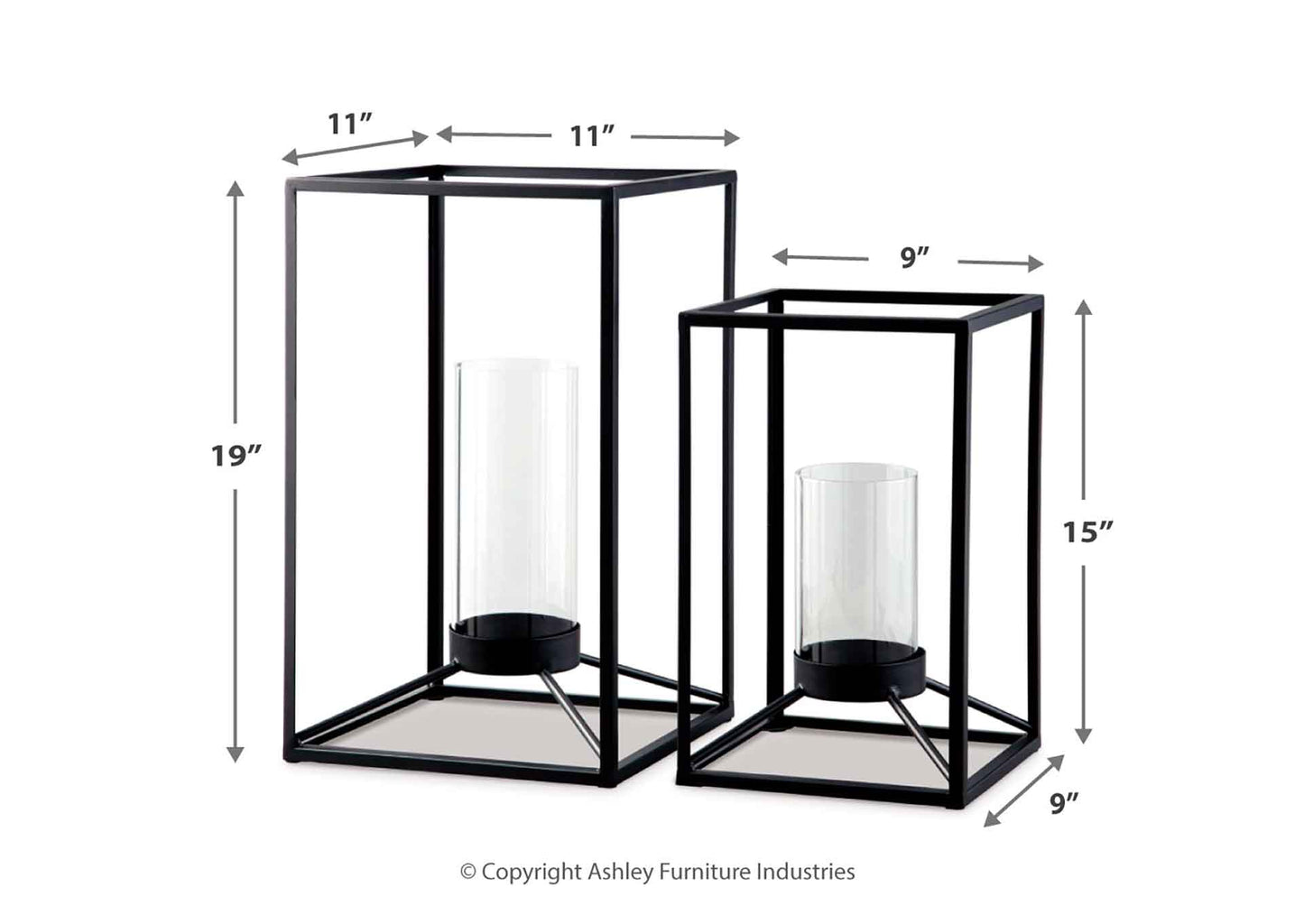 Candelabro Dimtrois (set 2 piezas)