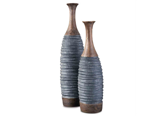 Jarrón Blayze (set 2 piezas)