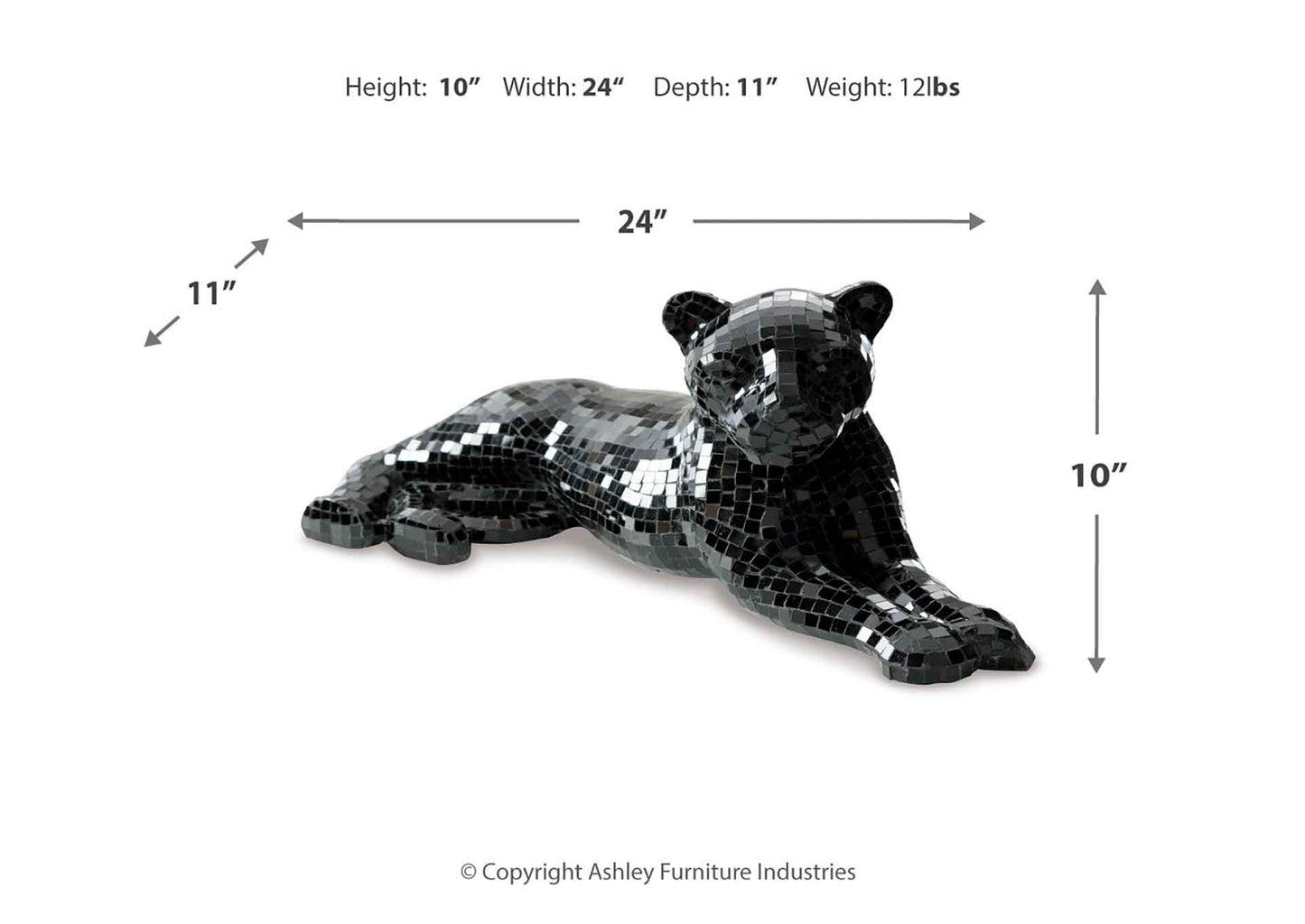 Escultura Drice black