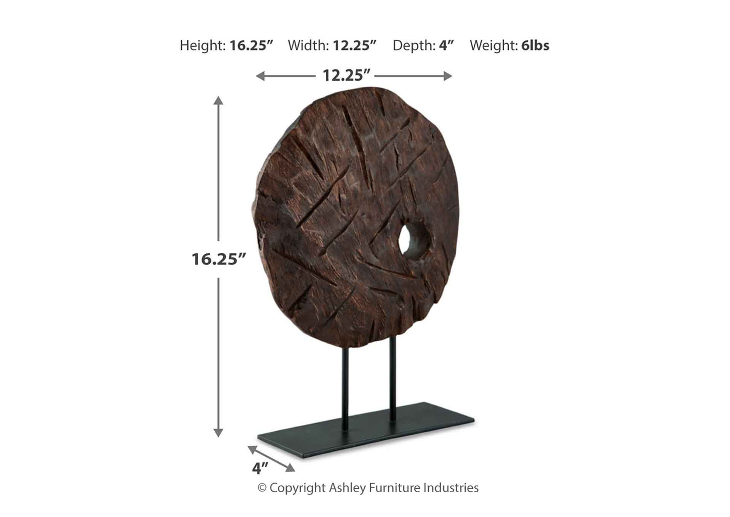 Escultura Dashburn brown