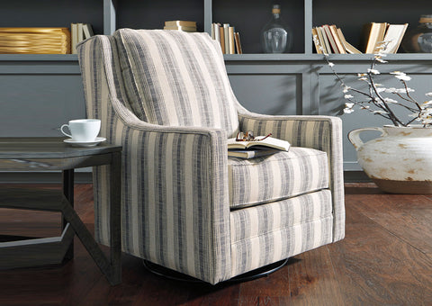 Poltrona giratoria Kambria ivory