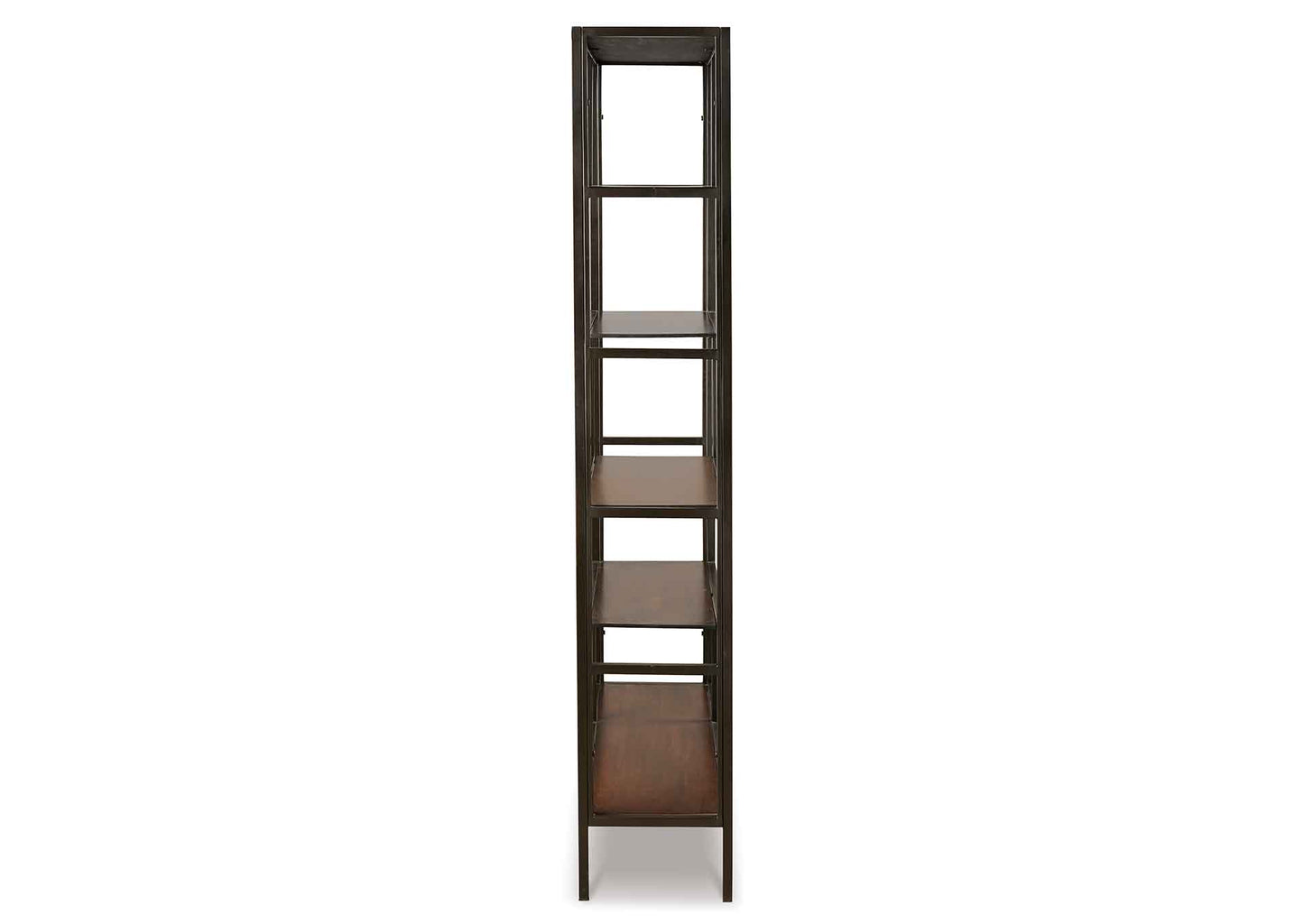 Librero Frankwell negro 5 estantes