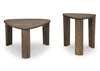 Mesas decorativas Reidport (set 2 unidades)
