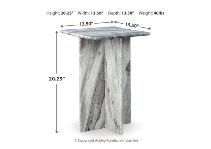Mesa decorativa Keithwell cuadrada