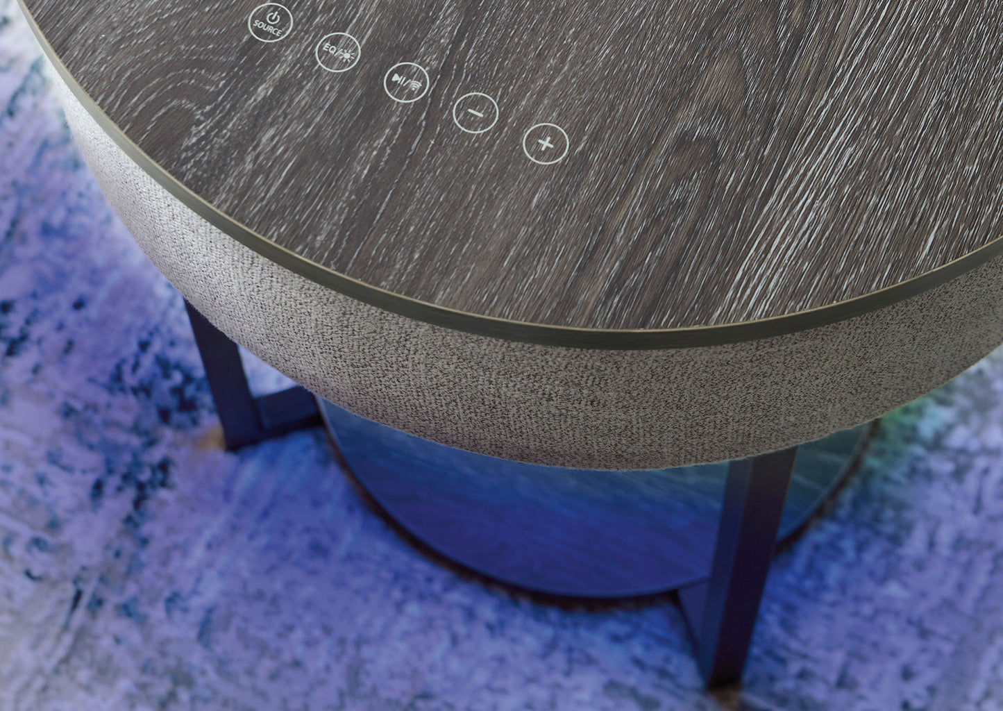 Mesa lateral Sethlen con altavoz