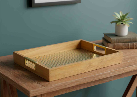Bandeja Wood casual