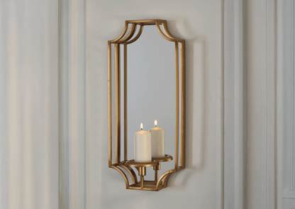 Espejo candelabro de pared Dumi