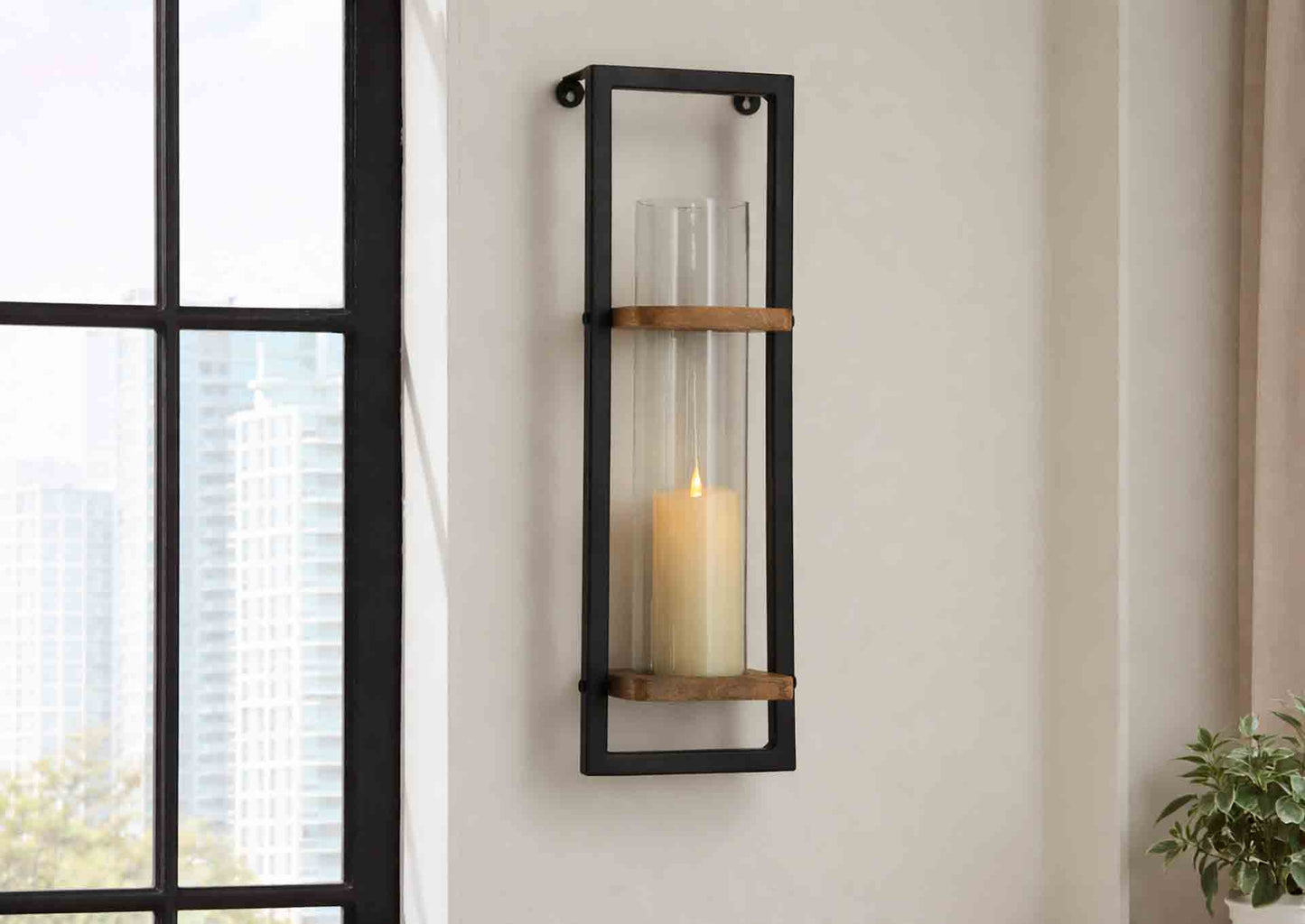 Candelabro de pared Colburn