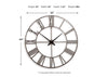 Reloj de pared Paquita