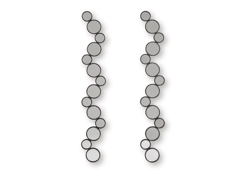 Espejo de pared Vinler