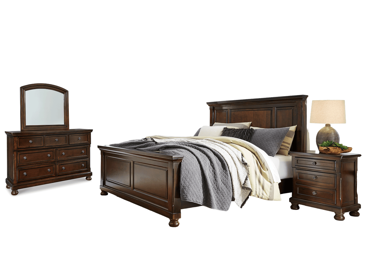 Conjunto Cama King Porter