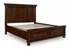 Cama king Porter panel
