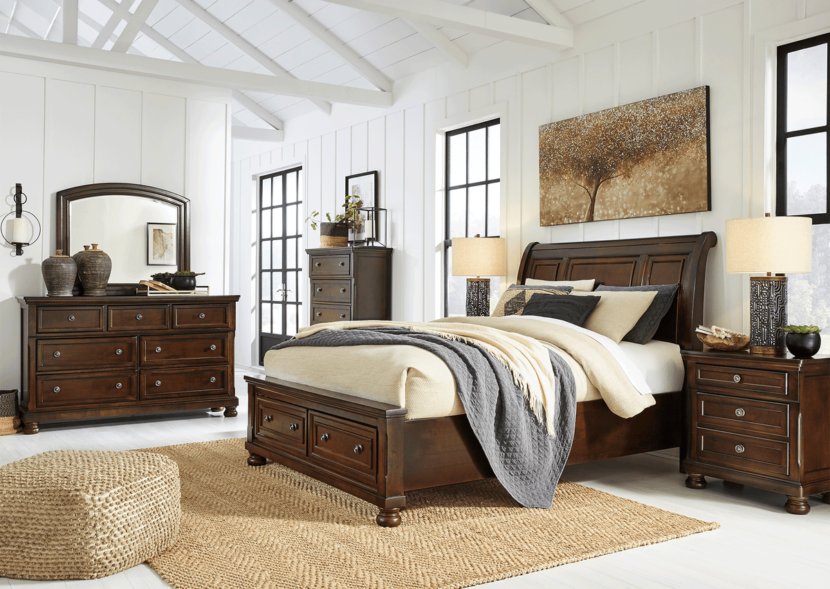 Conjunto Cama King Trineo Porter