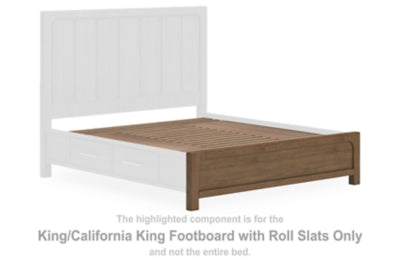 Pie de cama + Listones enrollables Cabalynn King