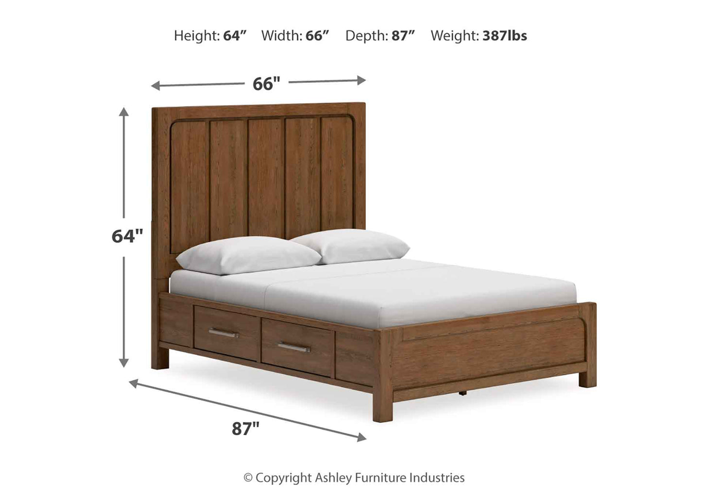 Cama 2 plazas Cabalynn