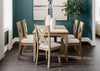 Juego comedor Sanbriar (set 7 piezas)