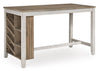 Juego comedor alto taburetes Skempton (5 piezas)