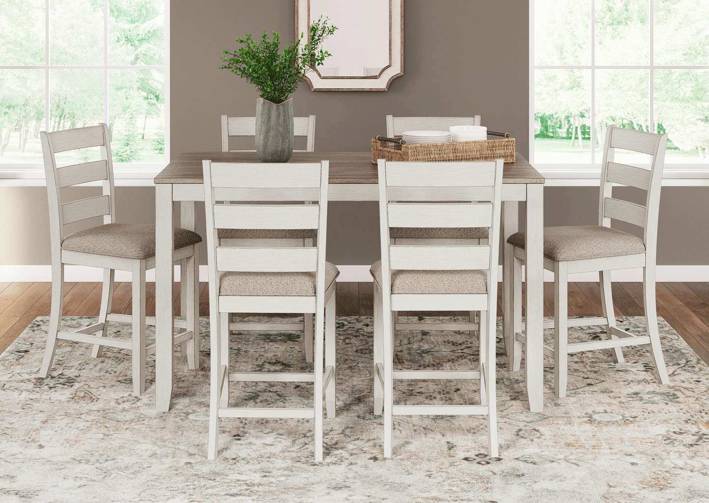 Juego comedor Skempton (set 7 piezas)
