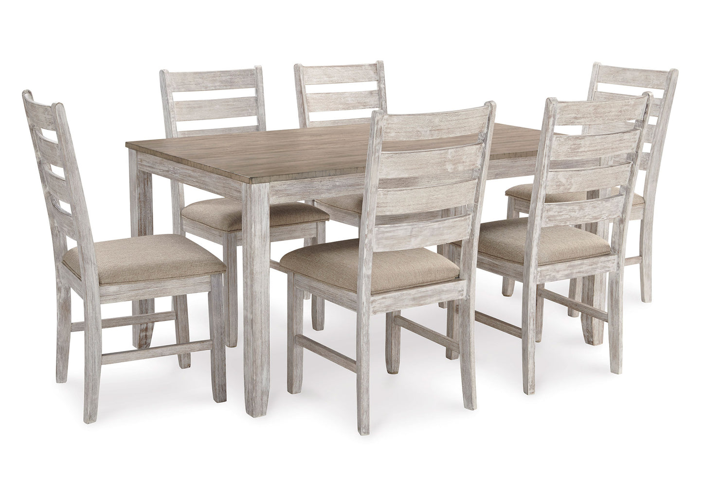 Juego comedor Skempton (set 7 piezas)