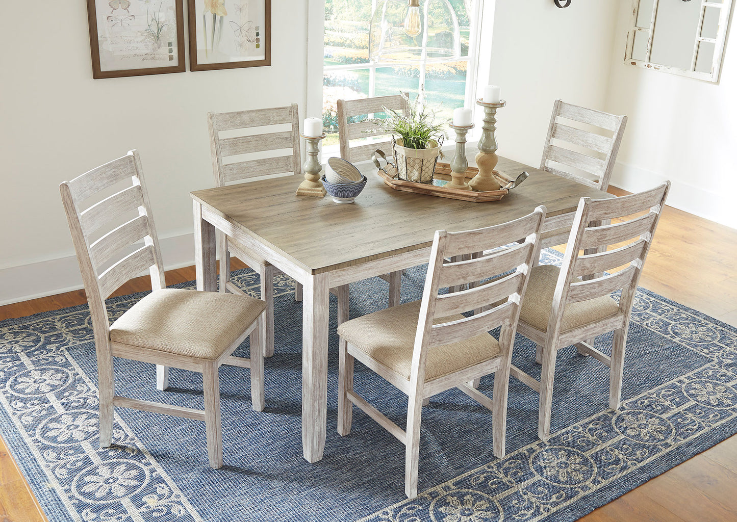 Juego comedor Skempton (set 7 piezas)