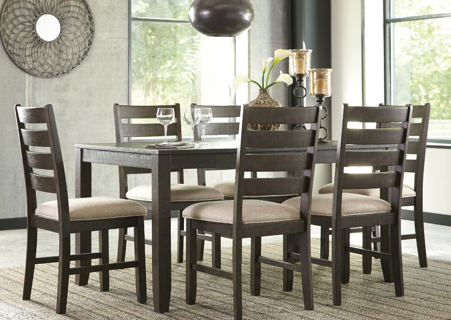 Juego comedor Rokane (set 7 piezas)