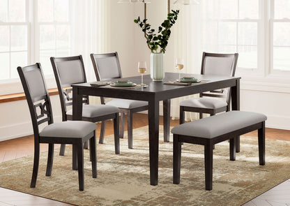 Juego comedor Langwest (set 6 piezas)