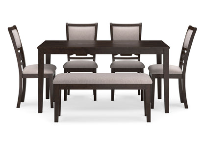 Juego comedor Langwest (set 6 piezas)