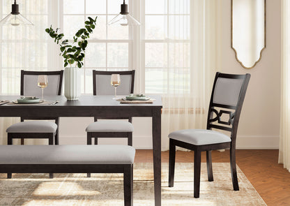 Juego comedor Langwest (set 6 piezas)