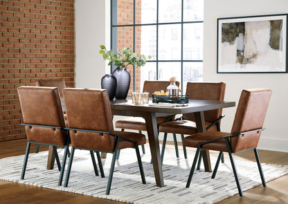 Juego comedor Zumbado (7 piezas)
