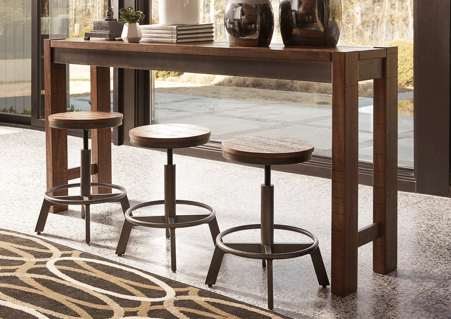 Taburete bar Torjin brown