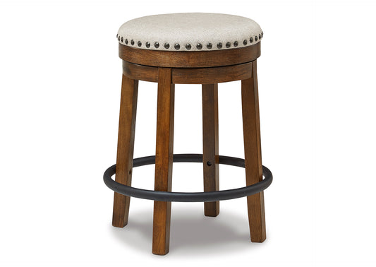 Taburete bar giratorio Valebeck brown