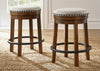 Taburete bar giratorio Valebeck brown