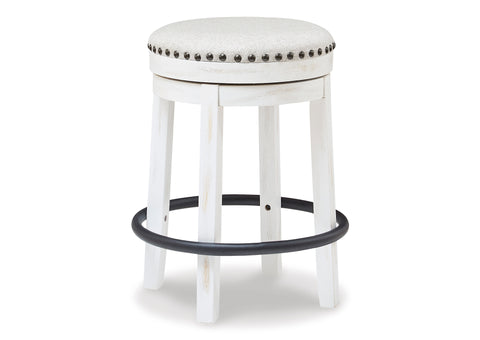 Taburete bar giratorio Valebeck white