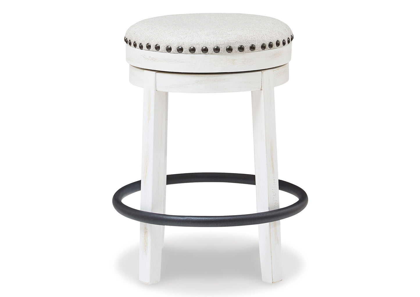 Taburete bar giratorio Valebeck white