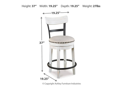 Juego comedor alto Valebeck (5 piezas)
