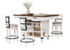 Juego comedor alto Valebeck (5 piezas)
