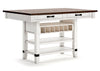 Juego comedor alto Valebeck (5 piezas)
