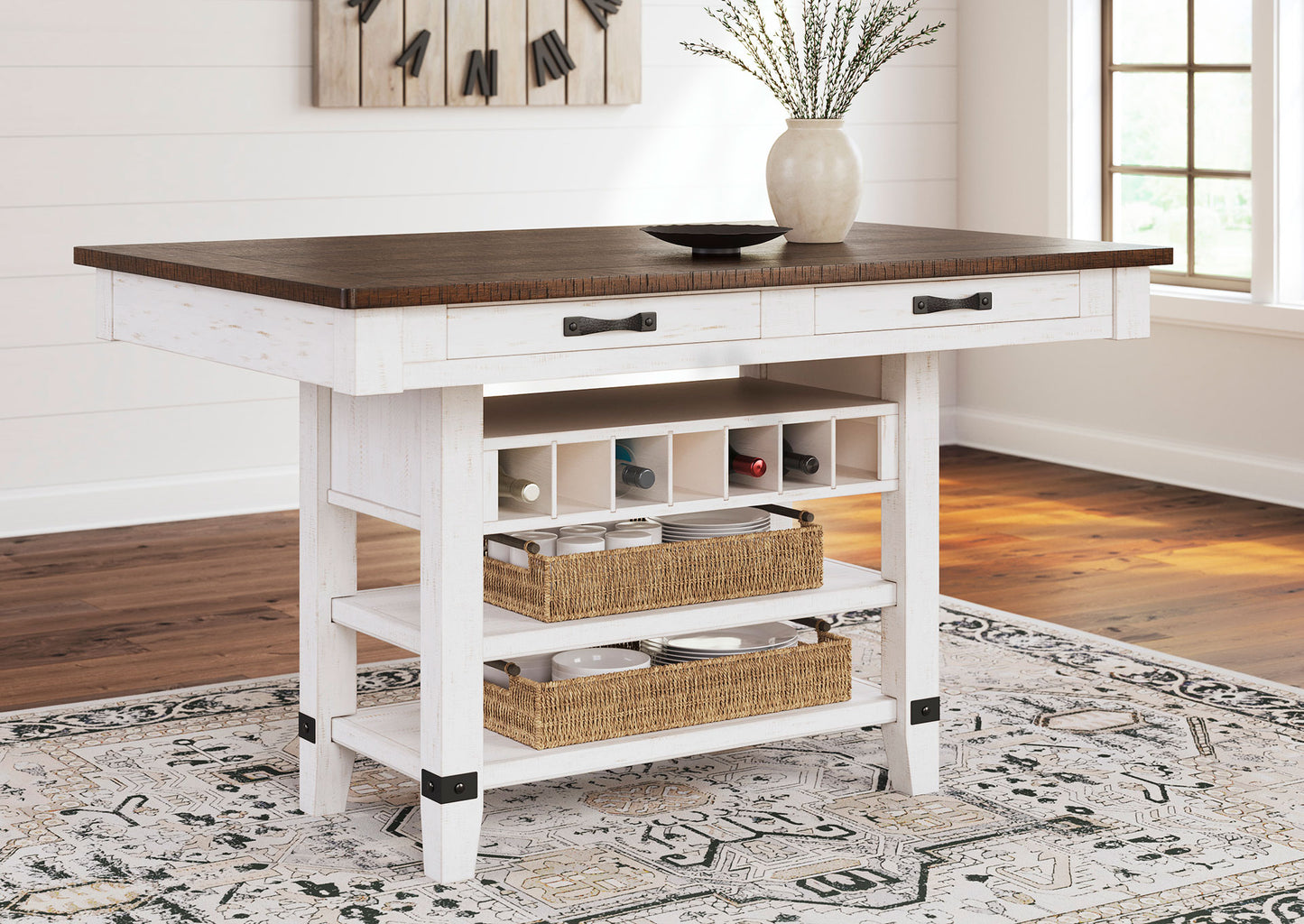 Mesa comedor alta Valebeck