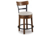 Silla bar giratorio Valebeck brown