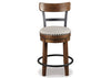 Silla bar giratorio Valebeck brown