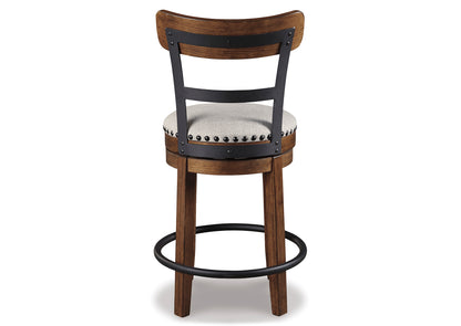 Silla bar giratorio Valebeck brown