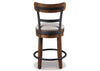 Silla bar giratorio Valebeck brown