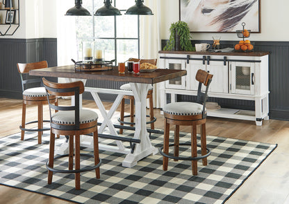 Silla bar giratorio Valebeck brown