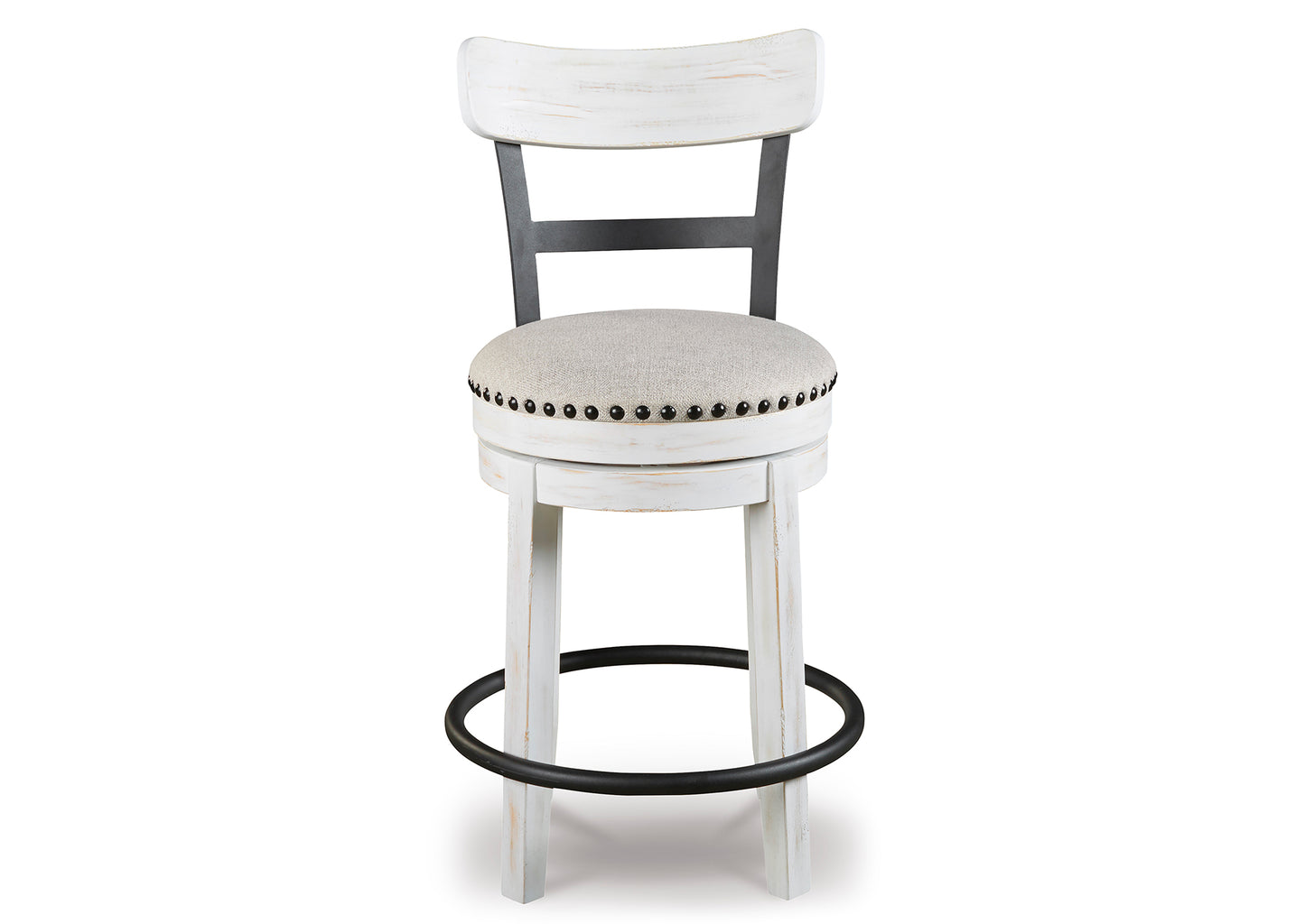 Silla bar giratorio Valebeck white
