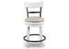 Silla bar giratorio Valebeck white