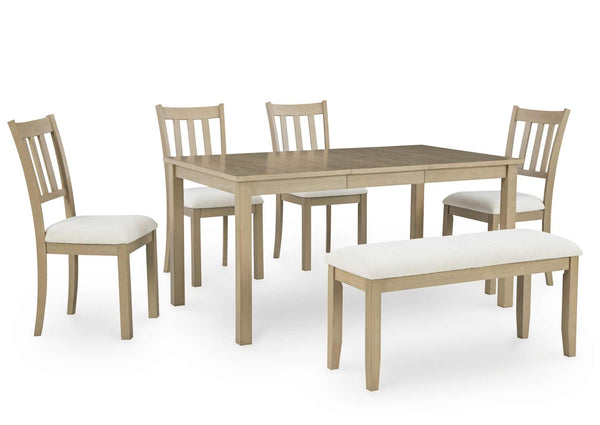 Juego comedor Calmoro (6 piezas)