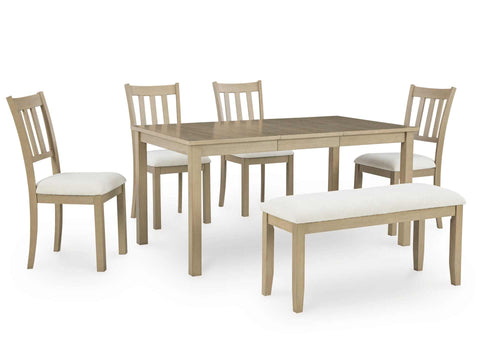Juego comedor Calmoro (6 piezas)